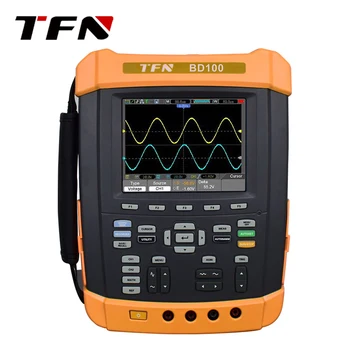 Ручной осциллограф TFN серии BD100 Двухканальный 5 в 1 Частота дискретизации 1 Гц/с Полоса пропускания BD1102 100 м
