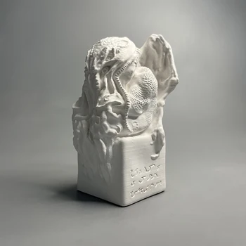 Креативное украшение рабочего стола Octopus Monster, Высокоточная гипсовая статуя, скульптура, Мягкое украшение для дома В стиле Ins