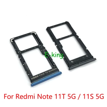 10 шт. Для Xiaomi Redmi Note 11T 11S 5G/11T Pro Plus Слот для sim-карты, держатель лотка для чтения sim-карт, гнездо для чтения sim-карт
