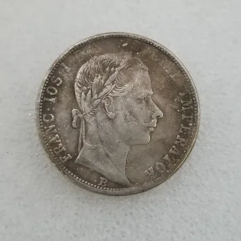 Австрийские серебряные доллары 1864 года, Коллекционные монеты, украшения для дома, поделки, Серебряные монеты, украшение для рабочего стола, Монета, Рождественские подарки