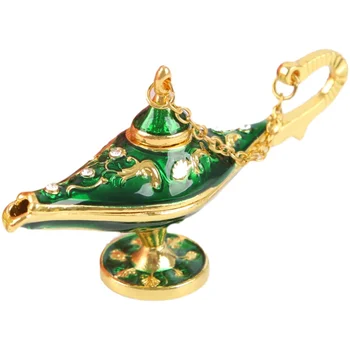 Характерная для Синьцзяна Маленькая лампа Аладдина, украшение рабочего стола, ремесла, туристические сувениры, новые украшения для дома со встроенными бриллиантами