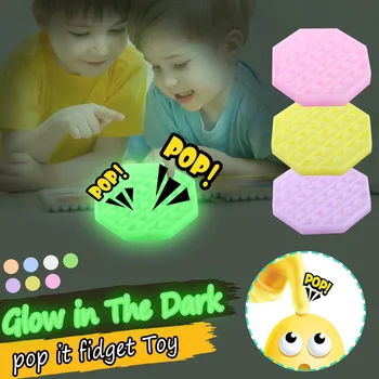 Светящийся Пузырь Сенсорная Новинка Push Pop Для Борьбы С Тревожными Грызунами Pioneer Toy
