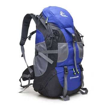 50-литровые туристические рюкзаки большой емкости для женщин и мужчин, водонепроницаемые спортивные сумки, Походные рюкзаки для скалолазания, Походное снаряжение для кемпинга