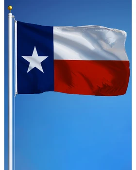 60x90 см, 90x150 см, гобелен с флагом Техаса