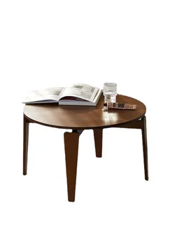 Простой журнальный столик Hxl в скандинавском стиле, небольшой журнальный столик в стиле бревенчатого дома