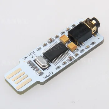 Новая звуковая карта PCM2704 MINI USB с питанием от USB, плата декодера DAC для ПК-компьютера