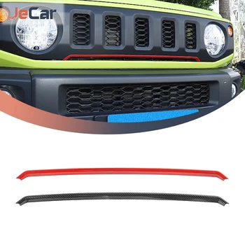JeCar ABS Передняя сетка автомобиля, Решетка, накладка на бампер, Декоративная наклейка для Suzuki Jimny 2019 года выпуска, Аксессуары для экстерьера автомобиля