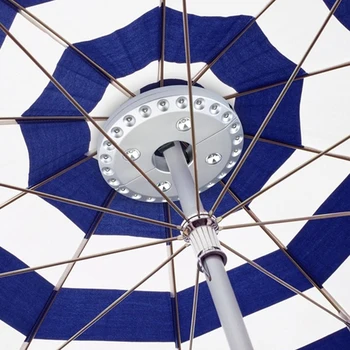 Лампа для газона Unbrella Lighting 28 светодиодов Светильник для патио палатка 100lum Pole Camp Водонепроницаемый зонт для дома, сада на открытом воздухе