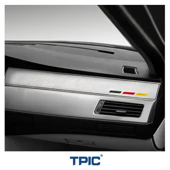 TPIC Алькантара для BMW E60 M Performance Центральная консоль автомобиля Приборная панель Панель Инструментов Накладка Наклейка Аксессуары для интерьера