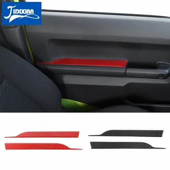 Наклейки для украшения панели Подлокотника двери автомобиля JIDIXIAN для Suzuki Jimny 2019 2020 2021 2022 Аксессуары для интерьера