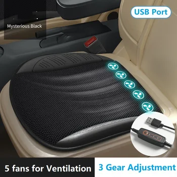 2022 Новая подушка для вентиляции автокресла 12 В USB летний вентилятор с одинарной охлаждающей подушкой, многофункциональная охлаждающая подушка