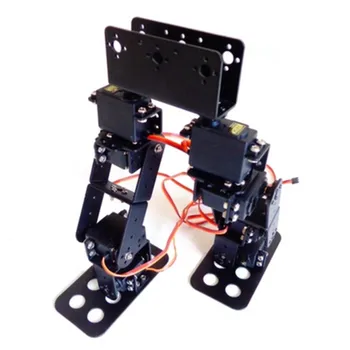 1 комплект 6 DOF Двуногий Шагающий Гуманоидный робот Сервокрепление Механическая рука для робота Arduino DIY