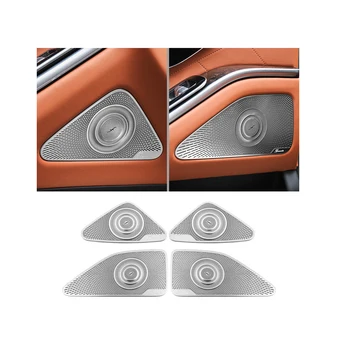 накладка на панель звукового динамика двери автомобиля для mercedes benz S class w223 2021 2022 2023 2024 S320 S350 аксессуары для защиты стиля