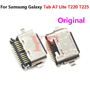 10 шт. Usb-разъем для зарядки Samsung Galaxy Tab A7 Lite T220 T225 SM-T220 SM-T225 USB Зарядное Устройство Разъем для док-станции