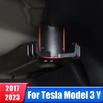Крюк для багажника Автомобильный Подвесной Крючок для багажника, перчаток, сумки для продуктов Для Tesla Model 3 Y 2017-2020 2021 2022 2023 Аксессуары