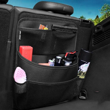 Сумка для хранения на заднем сиденье автомобиля, Подвесная сумка для багажника для Hyundai Genesis G80 GV80 2019 - 2022 2023 Автомобильные Аксессуары