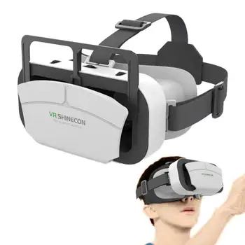 3D VR-Гарнитура Регулируемая VR-Гарнитура Для Просмотра Фильмов Удобные VR-очки / Очки Для смартфона с Экраном 4,5-7,0 дюйма