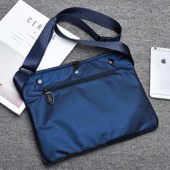 Мужская дизайнерская сумка-мессенджер большой емкости, мужская Оксфордская модная Повседневная высококачественная простая дорожная сумка-мессенджер через плечо