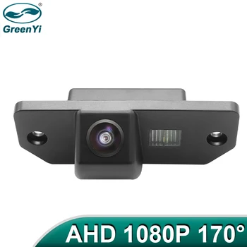 GreenYi 170 Градусов 1920x1080P HD AHD Камера заднего вида автомобиля ночного видения для Ford Focus 2 Седан 2008-2011 C-Max Mondeo