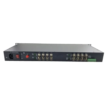 Holink 720/960/1080 P 16-канальный HDCVI/AHD/TVI оптоволоконный медиаконвертерный приемопередатчик