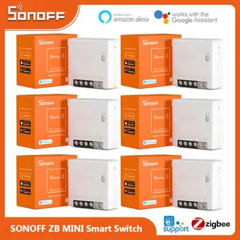 SONOFF ZB MINI Zigbee 3.0 DIY Smart Switch Двухсторонний Переключатель Приложение Дистанционного Управления Работает Со Smartthing / Hue Hub / SONOFF ZB Bridge
