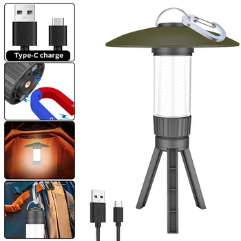 Яркий фонарик, светодиодные мини-фонарики для кемпинга, портативный походный фонарь с карабином, походные инструменты для выживания на открытом воздухе