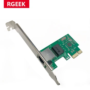 RGEEK 1000 Мбит/с Гигабитный Ethernet PCI Express Сетевая Карта PCI-E 10/100/1000 М Сетевой Адаптер RJ-45 Конвертер Сетевого Контроллера