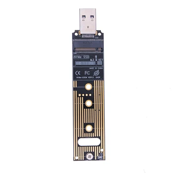M.2 NVME SSD К USB 3,1 Адаптер Конвертер 10Gpbs Считыватель M.2 NVME К USB-A 3,0 Внутренняя карта Конвертера для PCI-E / M.2 Nvme SSD