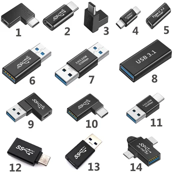 USB3.1 Micro usb Type-c 2 в 1 Разъем otg Разъем Питания Адаптер Для Зарядки Type-C Удлинитель для Ноутбука, Планшета, Телефона