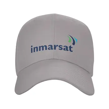 Модная качественная джинсовая кепка с логотипом Inmarsat, вязаная шапка, бейсболка