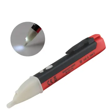 Портативный цифровой тестовый карандаш, многофункциональный тестер 90-1000 В, детектор электрического напряжения, Тестовая ручка для электрика, прочный
