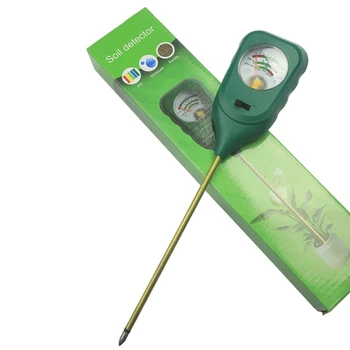 Измеритель pH почвы 3-в-1, Тестер влажности почвы, измеритель плодородия, инструмент для измерения pH для сада