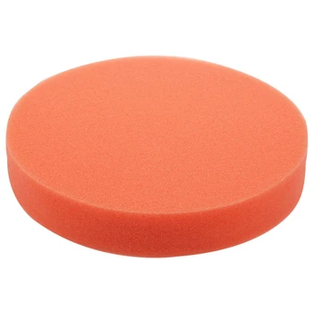 10X6 дюймов 150 мм Мягкая плоская губка Буферный полировальный коврик Комплект для авто Полировщик Цвет: оранжевый