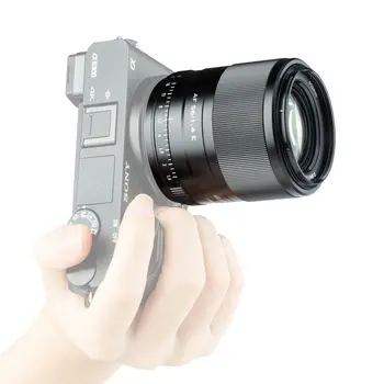 Viltrox 56 мм F1.4 Автоматический объектив APS-C для Беззеркальных камер с электронным креплением A7M3 A9 A7RII A7C A7RIII A7RIV