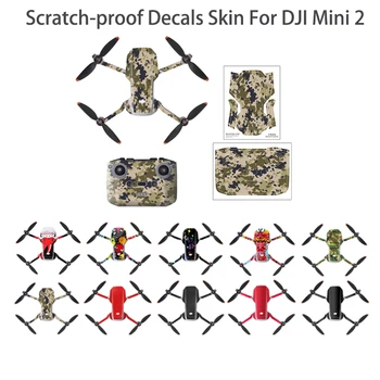 Наклейки из ПВХ Mavic Mini 2, защитная пленка, наклейки, защищающие от царапин, Аксессуары для кожи DJI Mini 2, Аксессуары для дронов