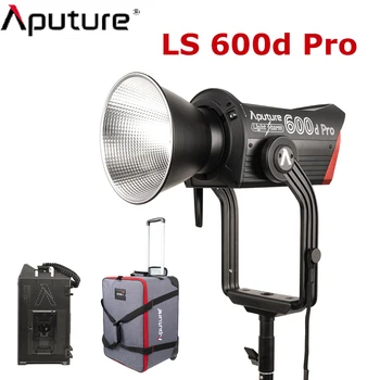 Aputure Light Storm 600d Pro Профессиональный Дневной Свет 600 Вт Sidus Link Art-net Беспроводной DMX Водонепроницаемый Светодиодный Видеосвет Bowens Mount