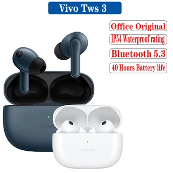 Оригинальный Новый Vivo TWS 3 TWS Bluetooth Беспроводные Наушники 360 ° Качество Звука HiFi 48 дБ С Активным Шумоподавлением Для Vivo X90 Pro