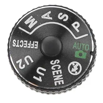 Верхняя крышка Кнопка набора режимов Сменный колпачок для крышки интерфейса панели режимов набора для камеры Nikon D7200 Запасные части для ремонта камеры