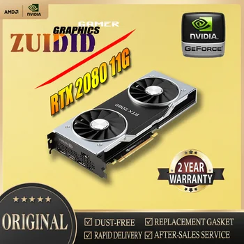 Geforce NVIDIA RTX2080 FE 8G 256bit GDDR6 Founders Edition 2944 Видеокарты CUDA Используемая видеокарта GPU