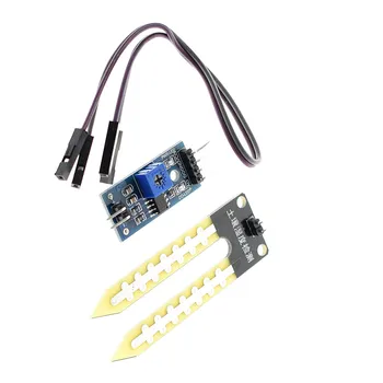 Для платы разработки arduino DIY Робот Умный автомобиль Интеллектуальная электроника Датчик влажности почвы Гигрометр Модуль датчика влажности