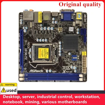 Используется для мини-материнских плат ASROCK H61M-ITX ITX LGA 1155 DDR3 16 ГБ для настольной материнской платы Intel H61 SATA II USB2.0