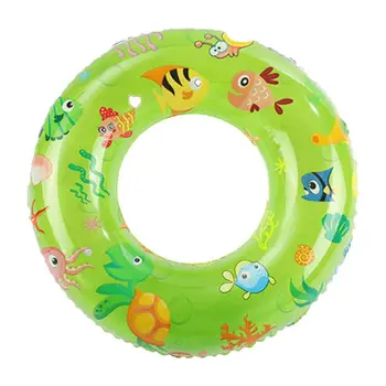 Интересное кольцо для бассейна, плавательное кольцо с гладкой поверхностью, Хорошая герметичность, Красочный круг для плавания, Плавание