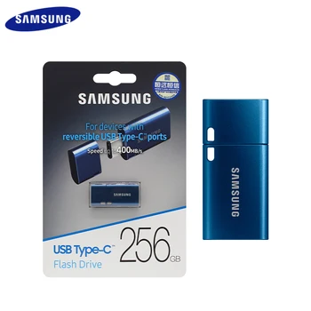 Флеш-накопитель Samsung USB TYPE-C объемом 256 ГБ, 128 ГБ, 64 ГБ Для устройств с реверсивными ПОРТАМИ USB Type-C Для ПК, Ноутбука, смартфона