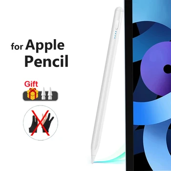 Для iPad Ручка для Apple Pencil Стилус для iPad 2022 2021 2020 2019 2018 Pro Air Mini для Apple Pencil 1 2 поколения Palm Отклонение