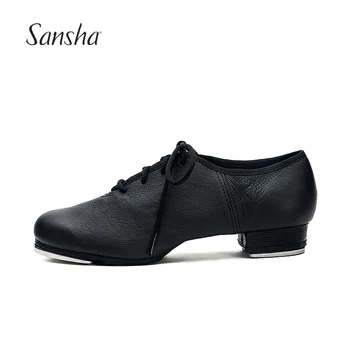 Sansha Профессиональная обувь для чечетки из натуральной кожи, женская обувь для танцев на шнуровке, размер выбирается в зависимости от длины стопы TA02LPI