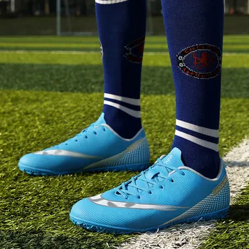 Качественная футбольная обувь Бутсы C.Ronaldo Прочные футбольные бутсы Легкие Удобные Кроссовки для футзала Оптом Chuteira Society