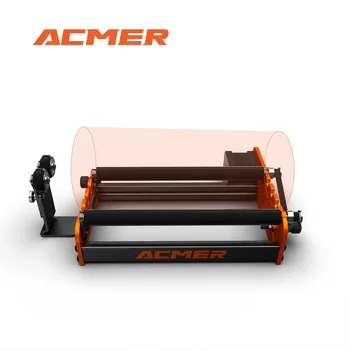 ACMER M2 Лазерный Поворотный ролик Лазерный Гравер Y-axis Поворотный Ролик, Вращающийся на 360 ° для 4-138 мм Различного Диаметра Гравировки 4 Шестерни