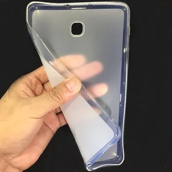 Чехол для Samsung Galaxy Tab A 8,0 2018 SM-387 Чехлы Прозрачный Мягкий чехол из ТПУ для 8,0-дюймовых Samsung SM-T387 Чехлы для планшетов + Подарок