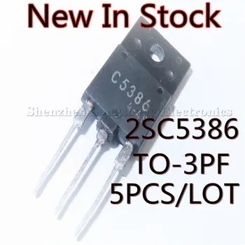 5 шт./ЛОТ Spot 2SC5386 C5386 TO-3PF NPN Транзисторная силовая трубка 1500V 8A В наличии