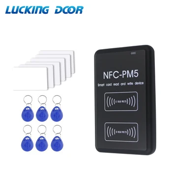Дубликатор NFC PM5 IC/ID двухчастотный 125 кГц 13,56 МГЦ RFID-Считыватель С Функцией Полного Записи и Декодирования Карт Копировальный аппарат